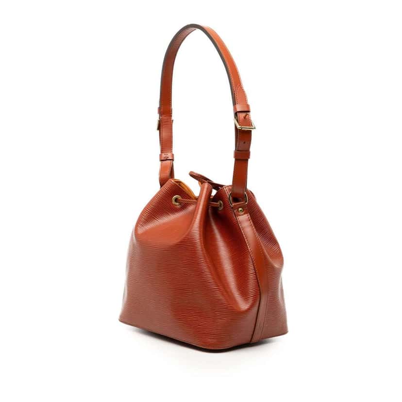 Louis Vuitton Epi Petit Noe Brown Leather Very good condition - Back View