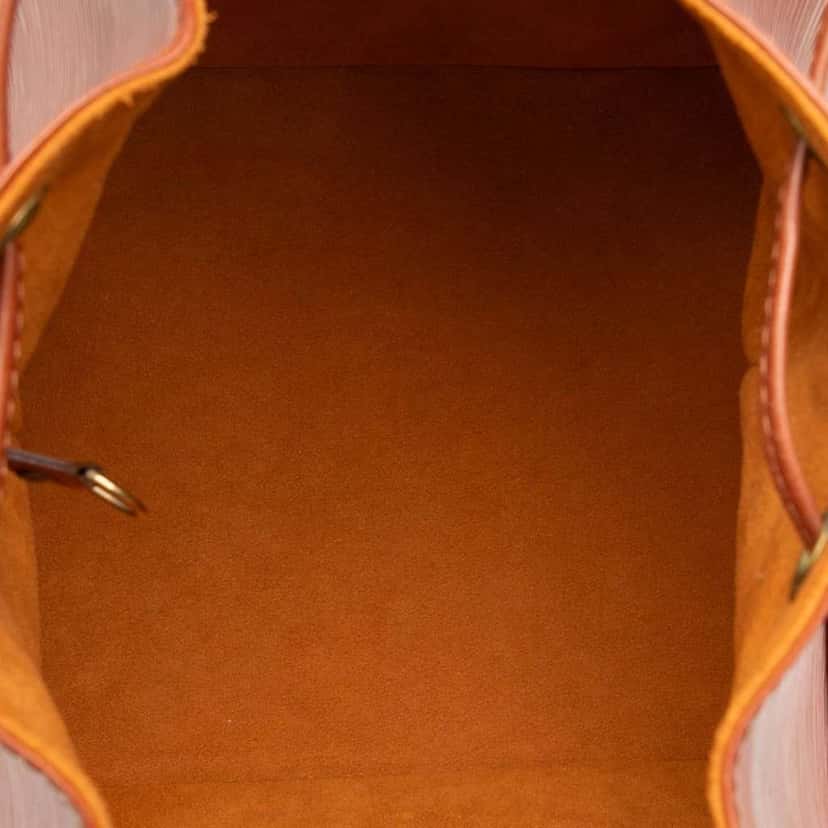 Louis Vuitton Epi Petit Noe Brown Leather Very good condition - Model View