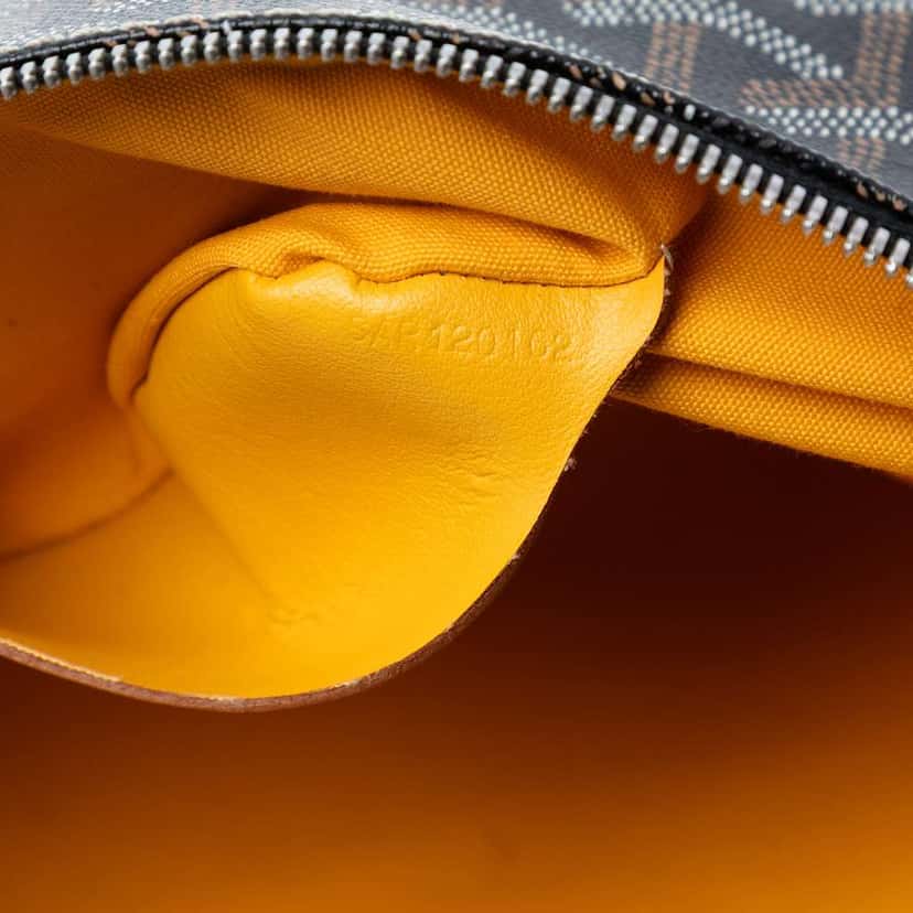 Goyard Goyardine Senat MM Black Canvas Very good condition - Box View