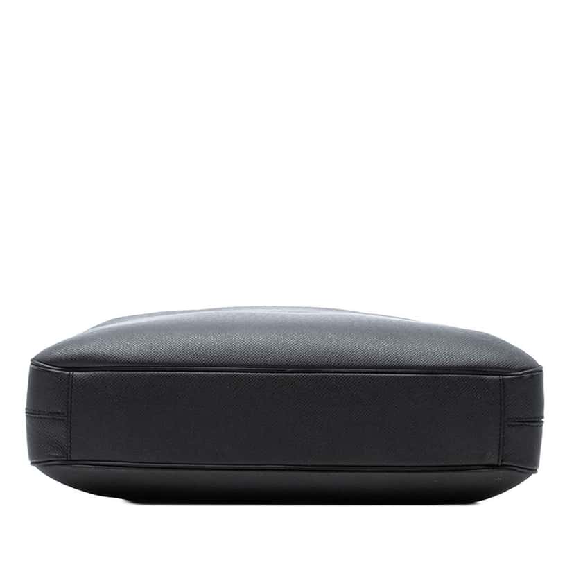 Louis Vuitton Taiga Porte Documents Business MM Black Leather Very good condition - Inside View