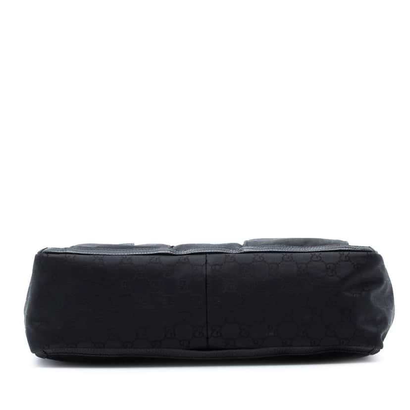 Gucci GG Nylon Abbey D Ring Pocket Tote Black Very good condition - Inside View