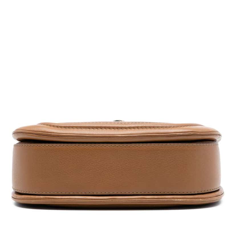 Gucci Medium Leather New Bamboo Satchel Brown Leather Very good condition - Inside View