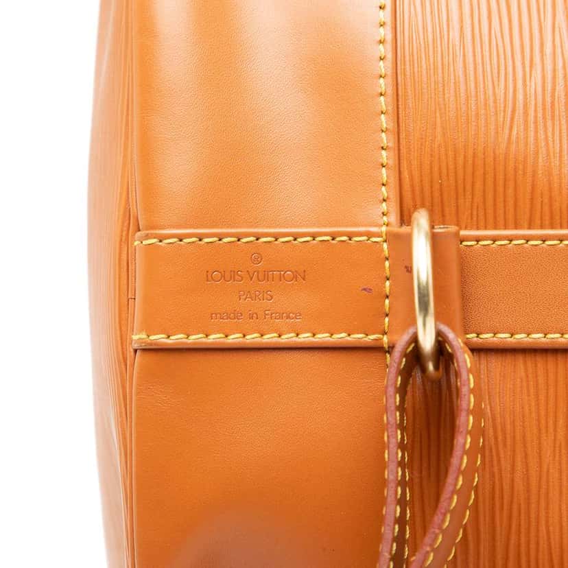 Louis Vuitton Epi Randonnee PM Brown Leather Very good condition - Box View