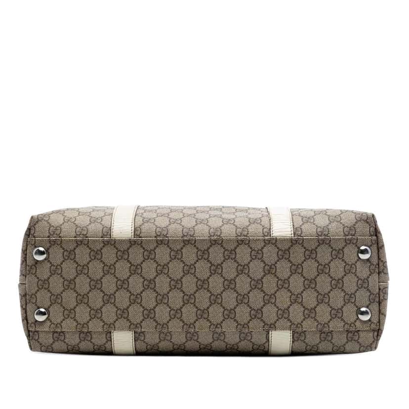 Gucci GG Supreme Joy Tote Beige Canvas Very good condition - Inside View