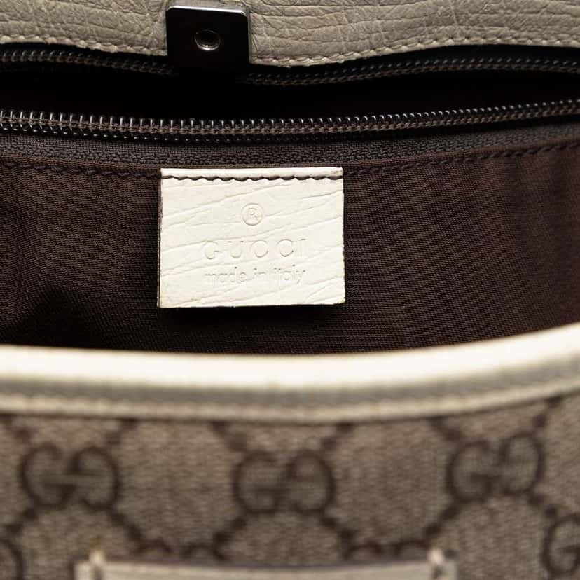 Gucci GG Supreme Joy Tote Beige Canvas Very good condition - Box View