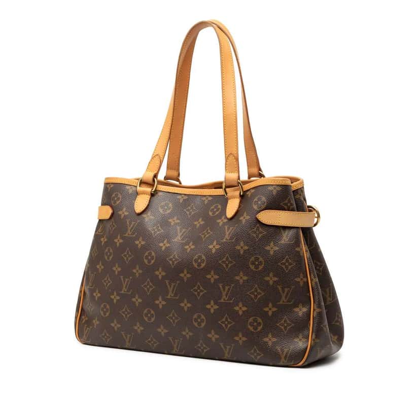 Louis Vuitton Monogram Batignolles Horizontal Brown Very good condition - Back View