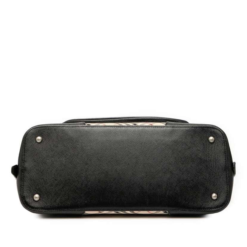 Burberry Nova Check Canvas Handbag Beige Very good condition - Inside View