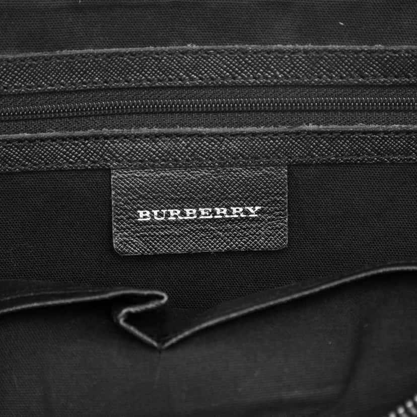 Burberry Nova Check Canvas Handbag Beige Very good condition - Box View