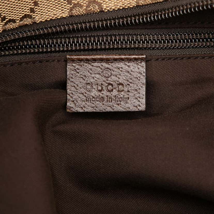 Gucci GG Canvas Web Tote Beige Very good condition - Box View