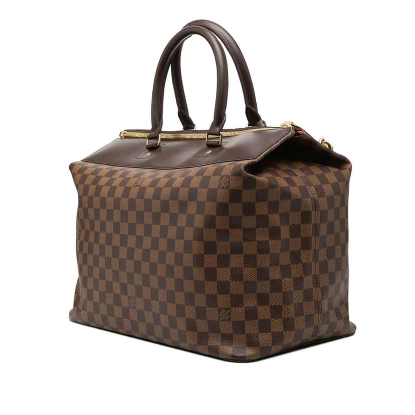 Louis Vuitton Damier Ebene Greenwich PM Brown Very good condition - Back View