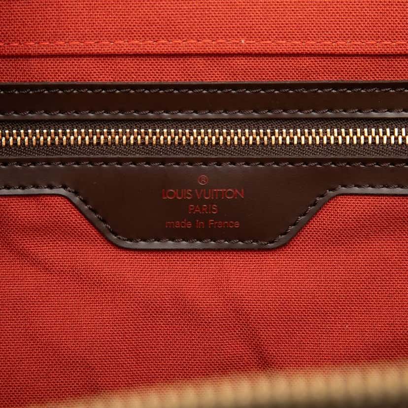 Louis Vuitton Damier Ebene Greenwich PM Brown Very good condition - Box View