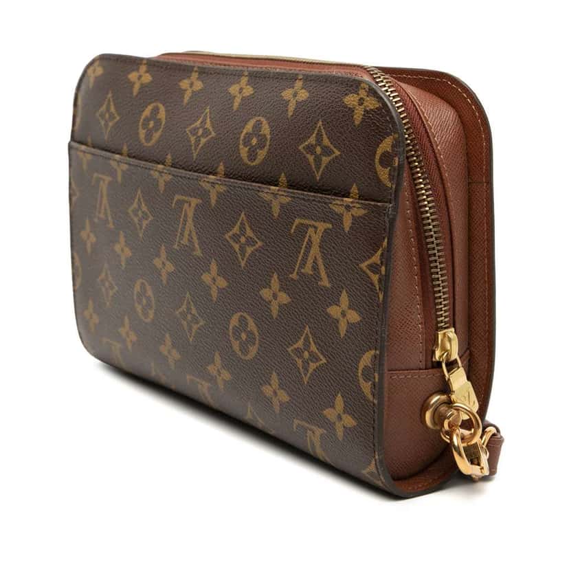 Louis Vuitton Monogram Orsay Brown Very good condition - Back View