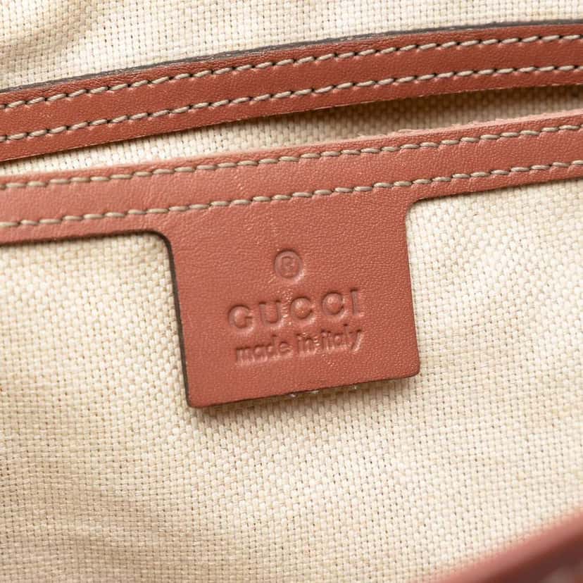 Gucci GG Supreme Stars Crossbody Beige Canvas Very good condition - Box View