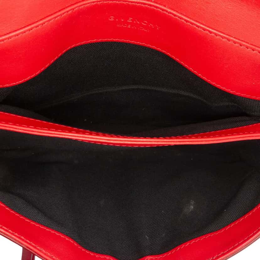 Givenchy Tricolor Leather Duetto Crossbody Red Leather Very good condition - Model View