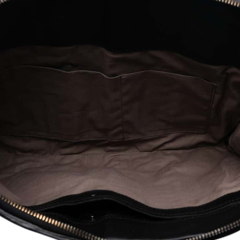 Bottega Veneta Nappa Intrecciato Document Case Black Leather Very good condition - Model View
