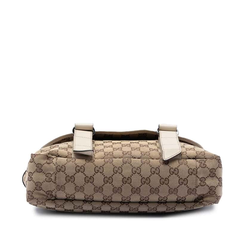 Gucci GG Canvas Messenger Bag Beige Canvas Very good condition - Inside View