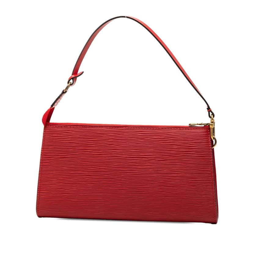 Louis Vuitton Epi Pochette Accessoires Red Leather Very good condition - Back View
