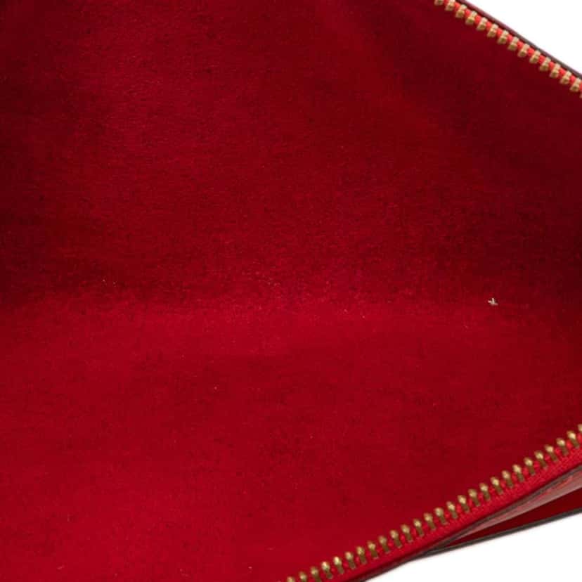 Louis Vuitton Epi Pochette Accessoires Red Leather Very good condition - Model View