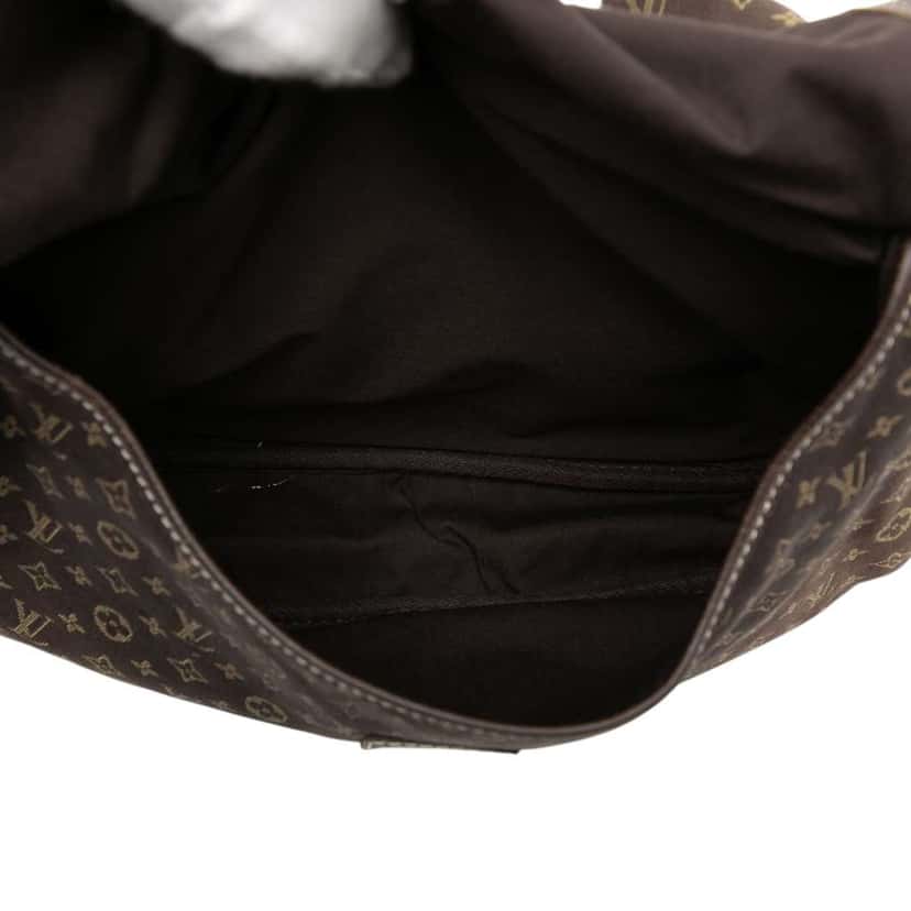 Louis Vuitton Monogram Mini Lin Saumur 30 Brown Canvas Very good condition - Model View