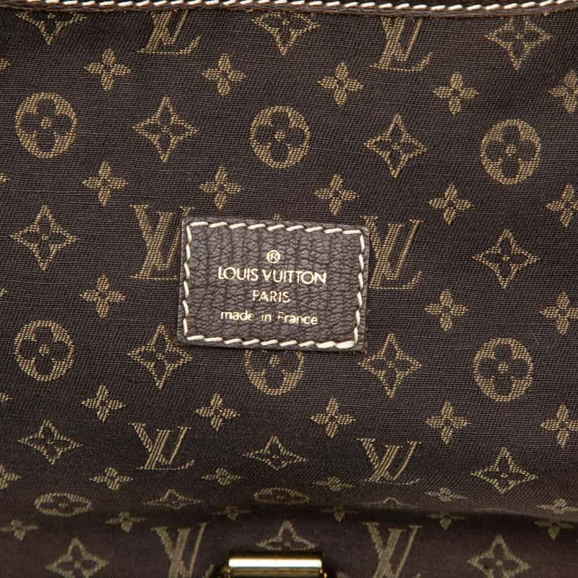 Louis Vuitton Monogram Mini Lin Saumur 30 Brown Canvas Very good condition - Box View