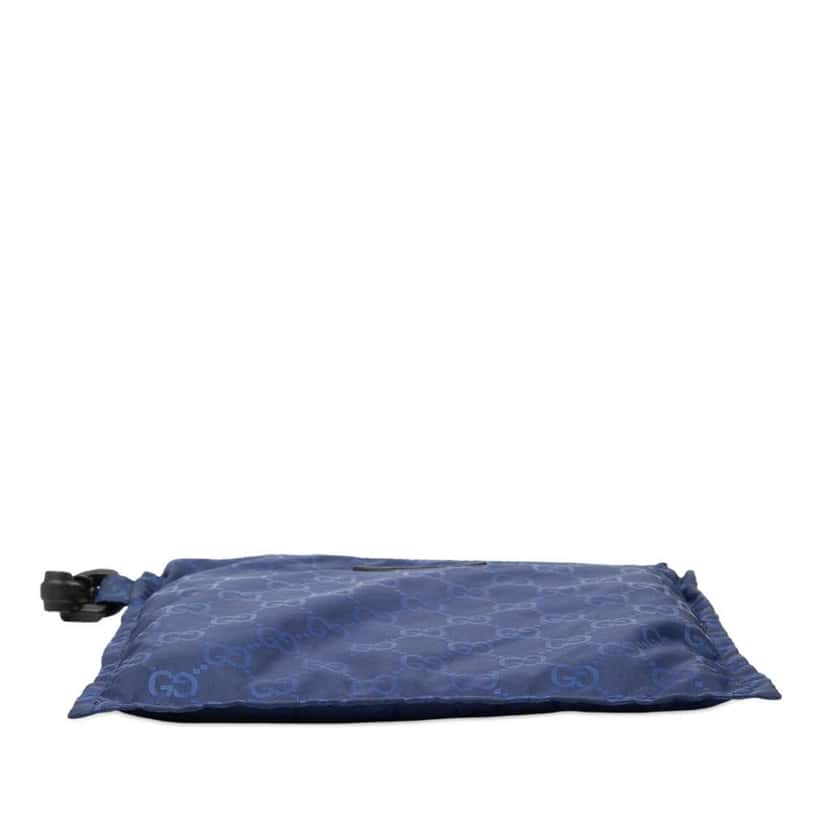 Gucci GG Nylon Pouch Blue Very good condition - Inside View