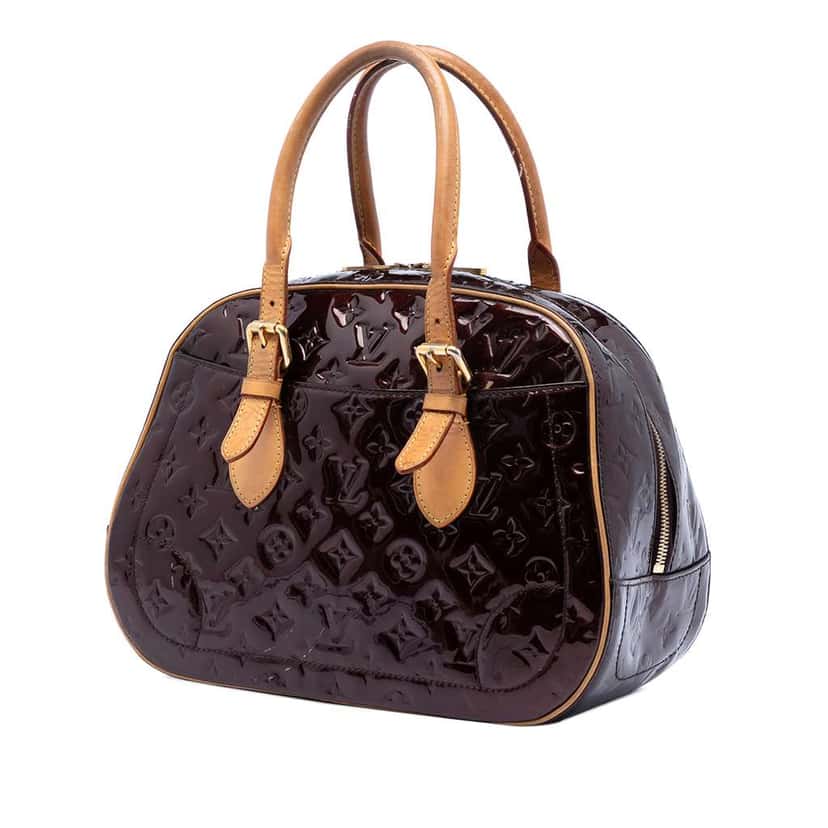 Louis Vuitton Monogram Vernis Summit Drive Purple Leather Very good condition - Back View