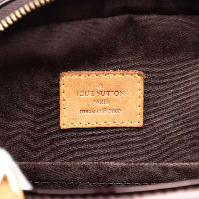Louis Vuitton Monogram Vernis Summit Drive Purple Leather Very good condition - Box View