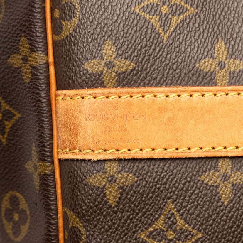 Louis Vuitton Monogram Keepall Bandouliere 60 Brown Very good condition - Box View