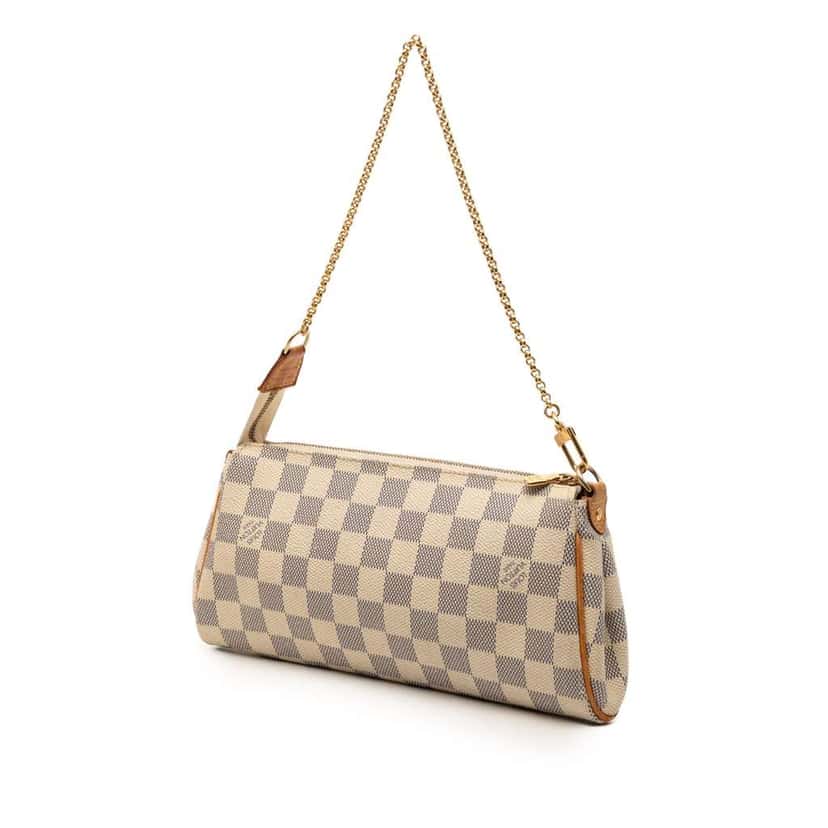 Louis Vuitton Damier Azur Eva White Very good condition - Back View