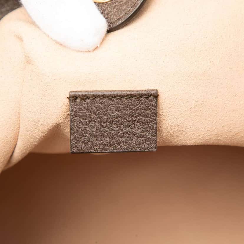 Gucci Large GG Supreme Rajah Tote Beige Canvas Very good condition - Box View