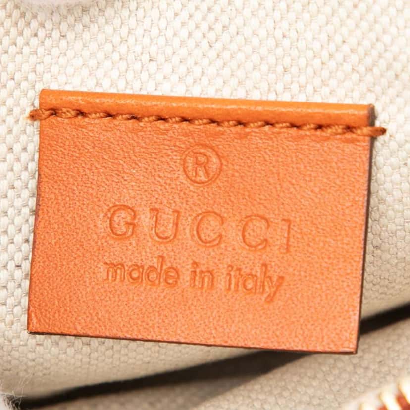 Gucci Small Diamante Canvas Craft Tote Beige Canvas Very good condition - Box View