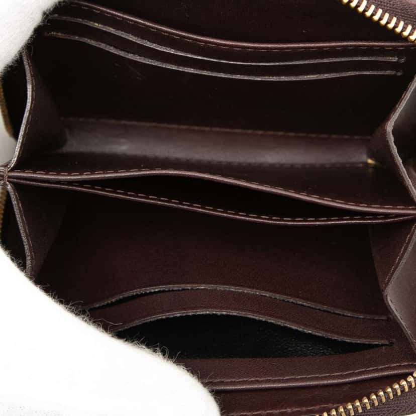 Louis Vuitton Monogram Vernis Zippy Coin Purse Purple Leather Very good condition - Model View