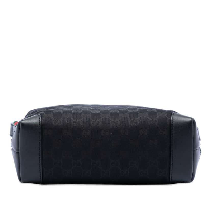 Gucci GG Canvas Web Crossbody Black Canvas Very good condition - Inside View