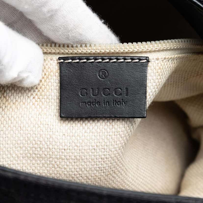 Gucci GG Canvas Web Crossbody Black Canvas Very good condition - Box View