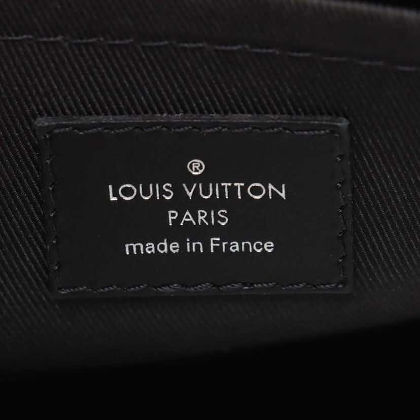 Louis Vuitton Monogram Eclipse City Keepall Black Very good condition - Box View