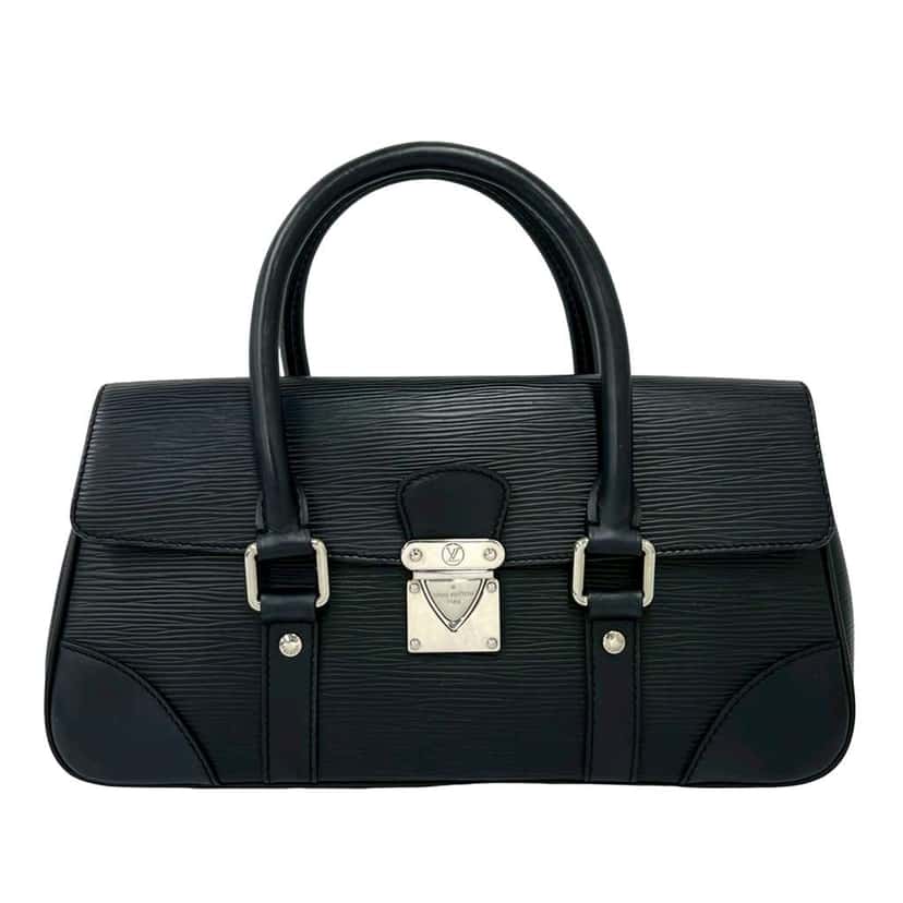 Louis Vuitton Epi Segur PM Black Leather Very good condition - Front View