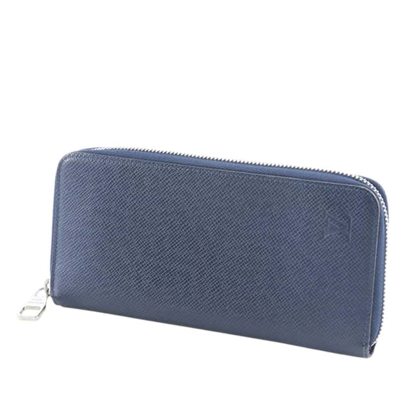 Louis Vuitton Taiga Zippy Vertical Long Wallet Blue Leather Very good condition - Inside View