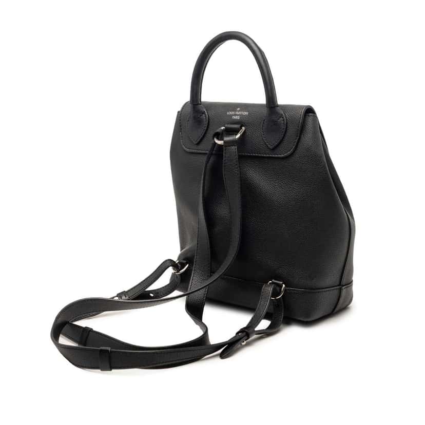 Louis Vuitton Taurillon Lockme Backpack Black Leather Very good condition - Back View