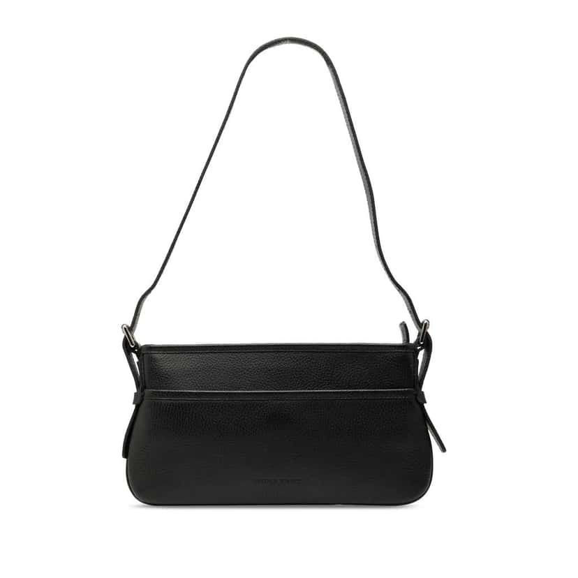 Burberry Leather Shoulder Bag Black Leather Very good condition - Front View