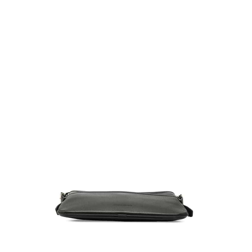 Burberry Leather Shoulder Bag Black Leather Very good condition - Inside View