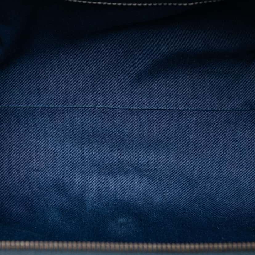 Celine Macadam Canvas Ella Frame Handbag Grey Canvas Very good condition - Model View