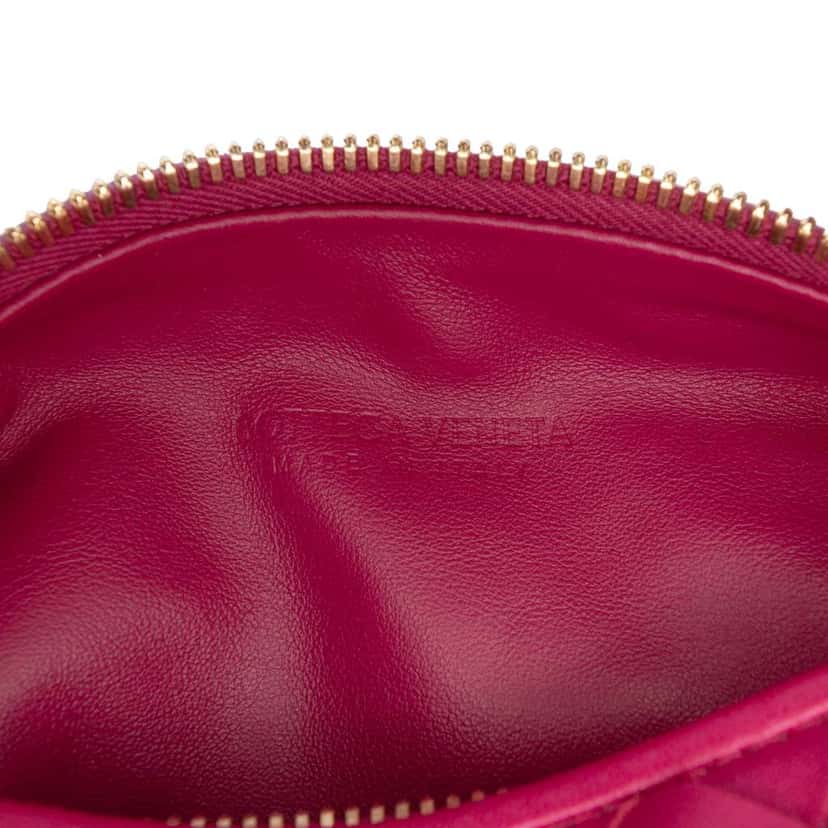 Bottega Veneta Mini Nappa Intrecciato Jodie Purple Leather Very good condition - Box View