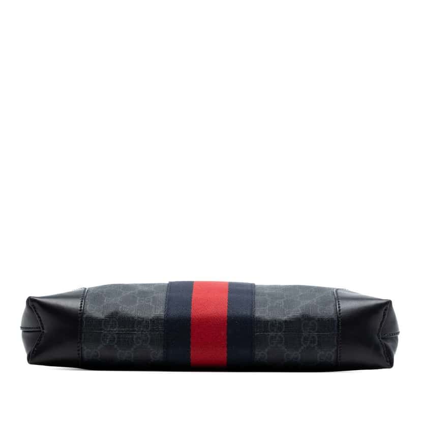 Gucci GG Supreme Web Crossbody Black Canvas Very good condition - Inside View