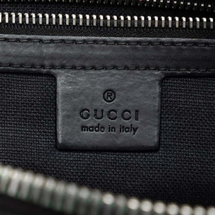 Gucci GG Supreme Web Crossbody Black Canvas Very good condition - Box View