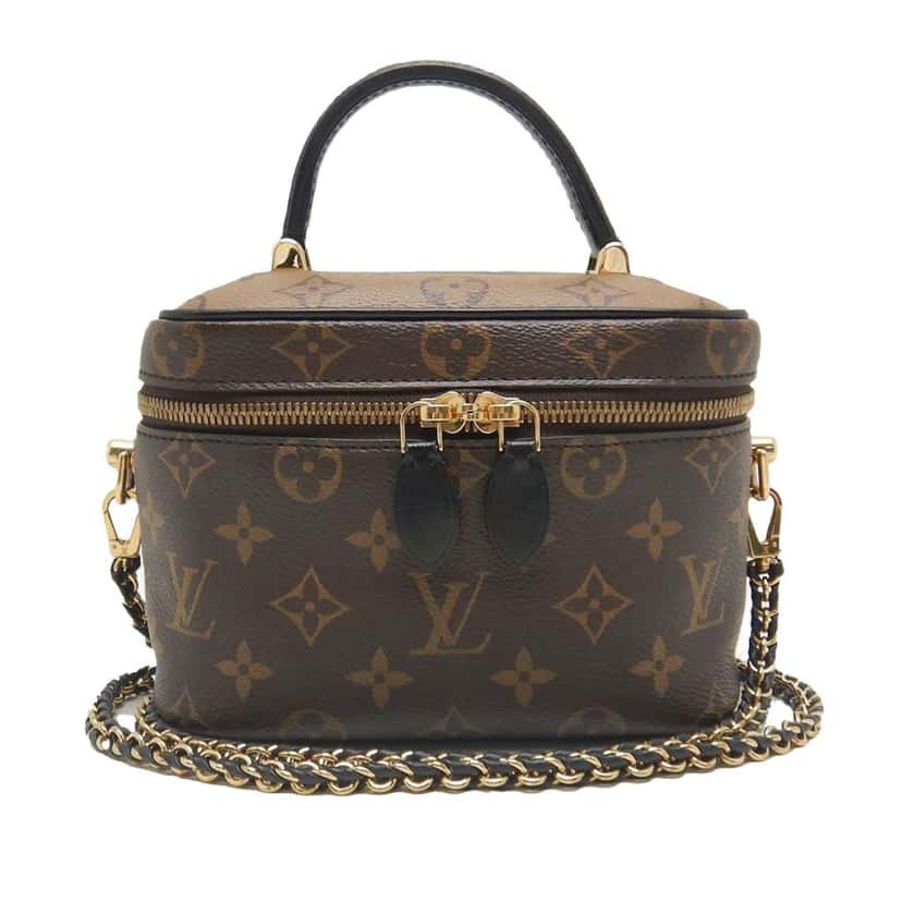 Louis Vuitton Monogram Reverse Vanity PM Brown Very good condition - Front View
