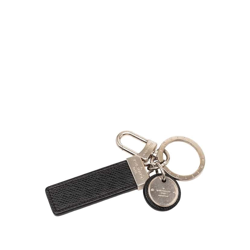 Louis Vuitton Taïga Neo LV Club Bag Charm and Key Holder Black Leather Very good condition - Back View