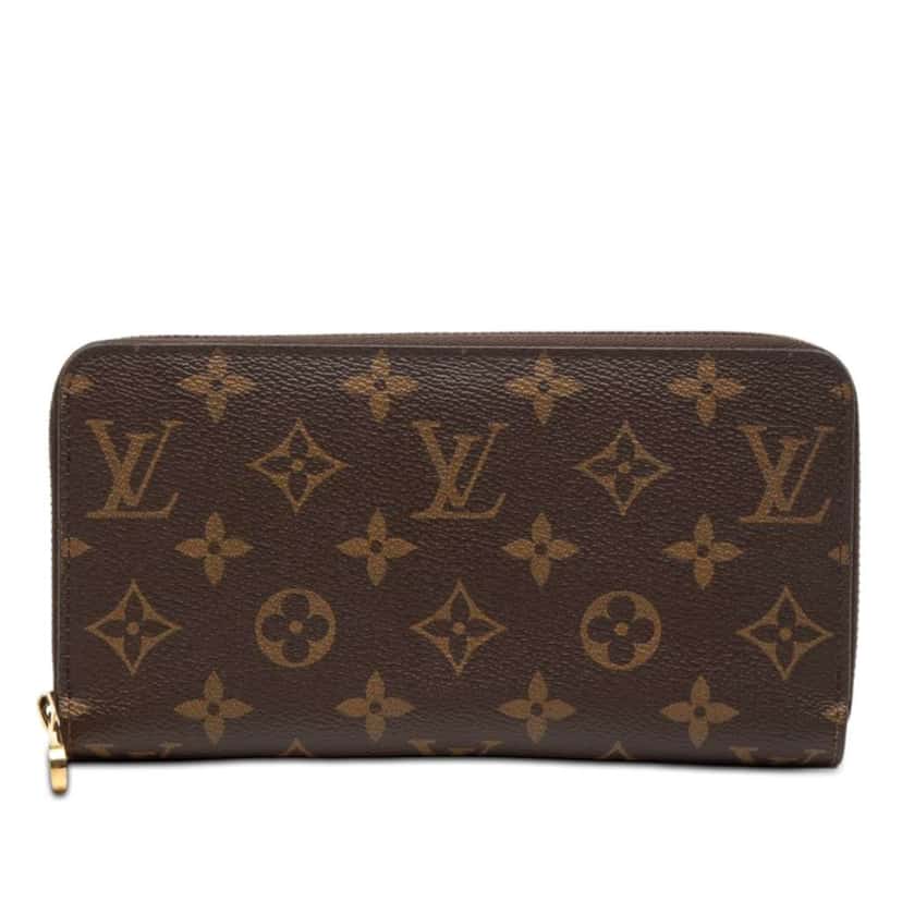 Louis Vuitton Monogram Zippy Wallet Brown Very good condition - Front View