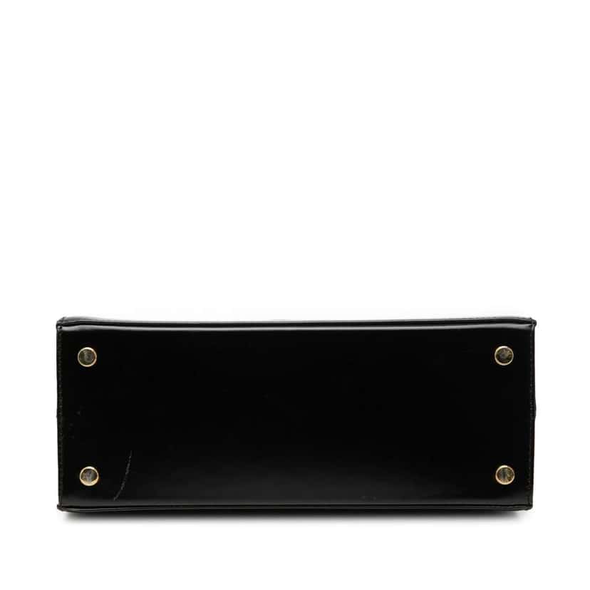 Salvatore Ferragamo Leather Vara Bow Satchel Black Leather Very good condition - Inside View