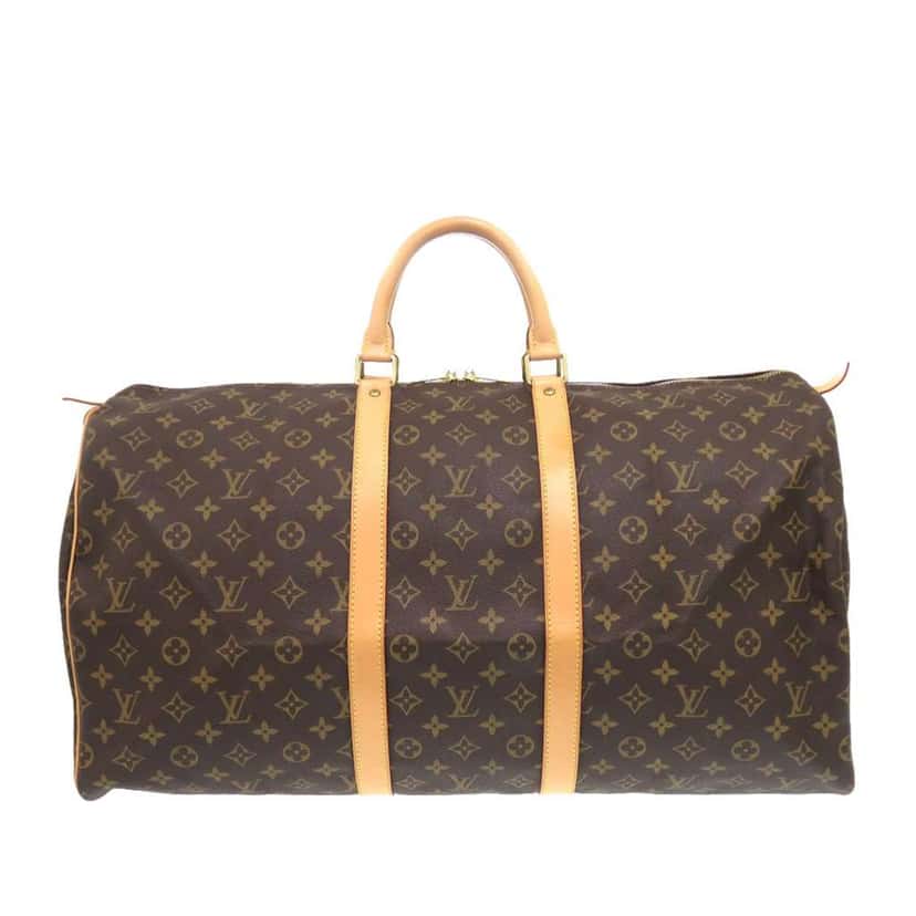 Louis Vuitton Monogram Keepall 55 Brown Very good condition - Back View