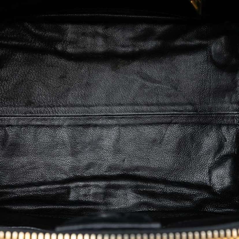 Miu Miu Small Matelasse Denim Biker Satchel Blue Denim Good condition - Model View